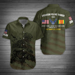 Veteran Custom Men Shirt Operation Rolling Thunder Personalized Gift