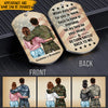 Military Wife Custom Keychain Personalized Gift For Military&#39;s Husband