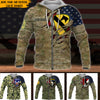 Army Veteran Custom Hoodie Proud Served In U.S Army Division Personalized Gift