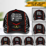 Veteran Custom Cap NATO Alphabet Personalized Gift