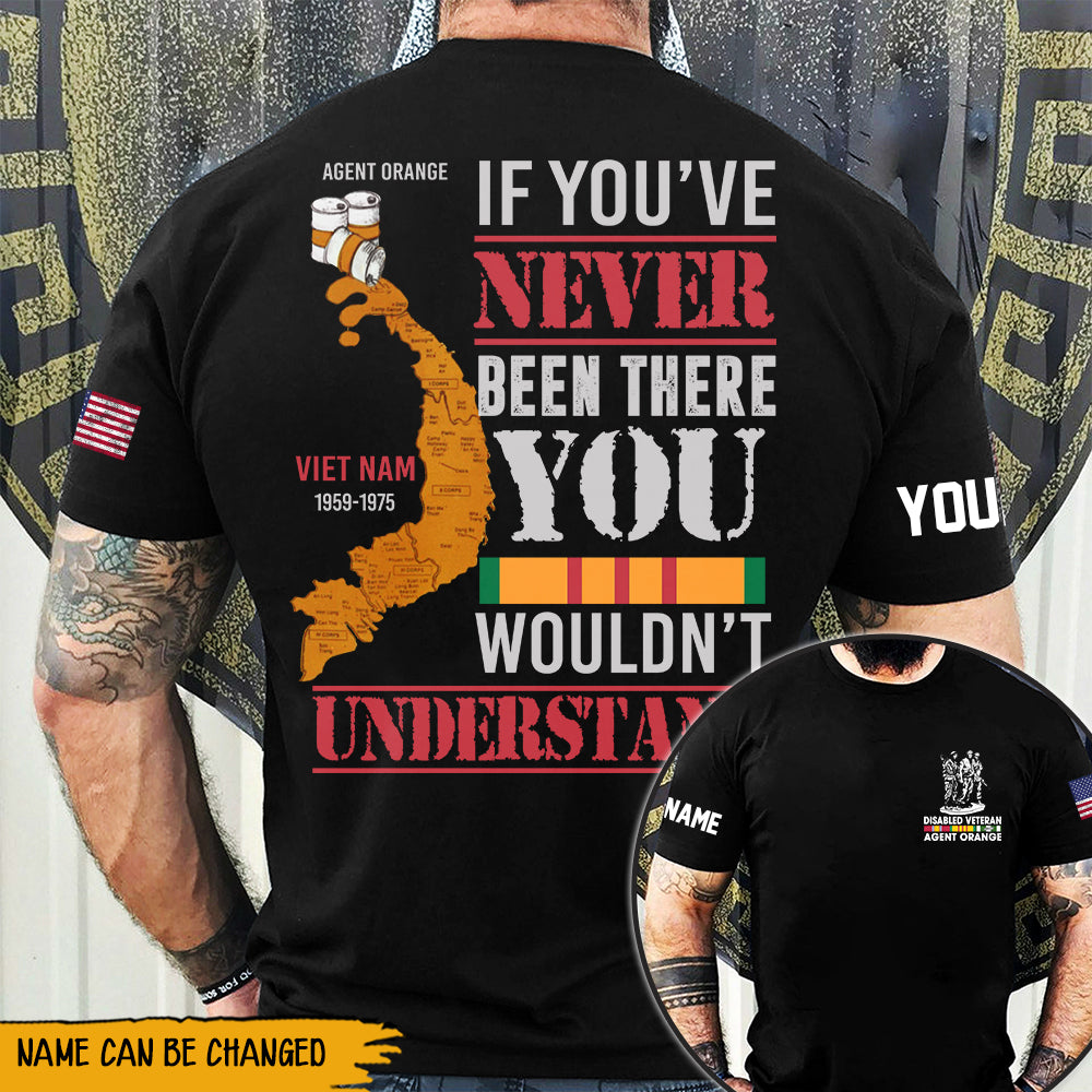 Vietnam Veteran Custom All Over Printed Shirt Agent Orange Personalized Gift