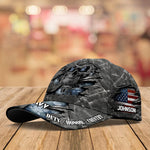 Veteran Custom Cap Skull Personalized Gift