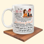 Bestie Custom Mug Thanks For Standing By My Side Personalized Best Friend Gift