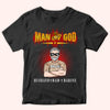 Veteran Custom Shirt Man Of God Personalized Gift for Father&#39;s Day