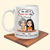 Mom Daughter Custom Mug You&#39;re The Baddest Bitch I Know Personalized Gift