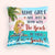 Mermaid Book Lover Custom Pillow Some Girls Are Born With The Beach In Their Souls Personalized Gift
