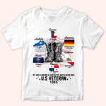 Veteran Custom Shirt My Time In Uniform Is Over But My Watch Never Ends Personalized Gift