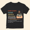 Veteran Custom Shirt The Man The Myth The Bad Influence Personalized Gift