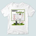 Golf Custom Shirt Dad's Caddies Personalized Gift