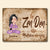 Yoga Room Custom Metal Sign The Zen Den Meditation In Progress Personalized Gift