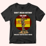 Vietnam Veteran Custom Shirt Don't Mean Nuthin Personalized Gift