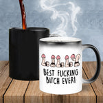 Bestie Custom Color Changing Mug Penis Funny Personalized Best Friend Gift