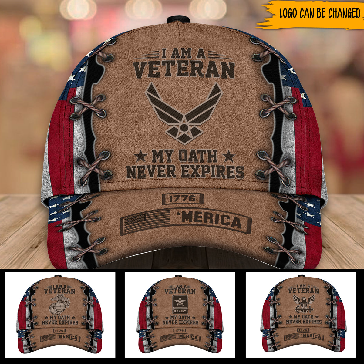 Veteran Custom Cap I Am A Veteran My Oath Never Expires Personalized Gift