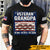 Veteran Custom All Over Printed Shirt Veteran Grandpa The Man The Myth The Legend Personalized Gift