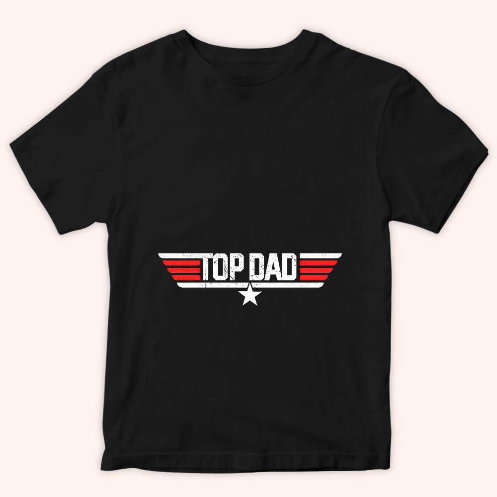 Dad Custom Shirt Top Dad Personalized Gift for Father's Day