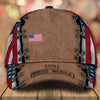 U.S Veteran Custom Cap Proudly Served Military Base Personalized Gift