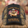 USMC Veteran Custom Cap Semper Fidelis Personalized Gift