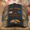 Veteran Custom Cap Eagle Proudly Served Personalized Gift