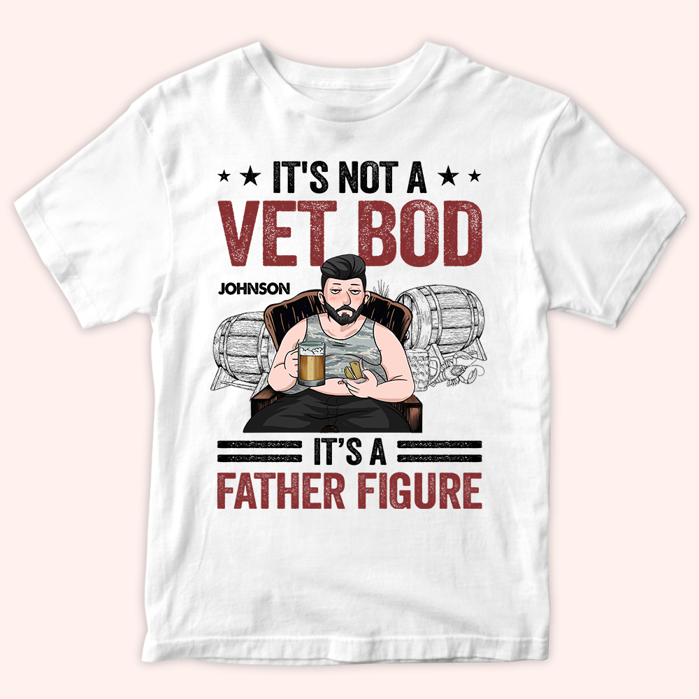 Vet Bod Personalized Dad Shirt