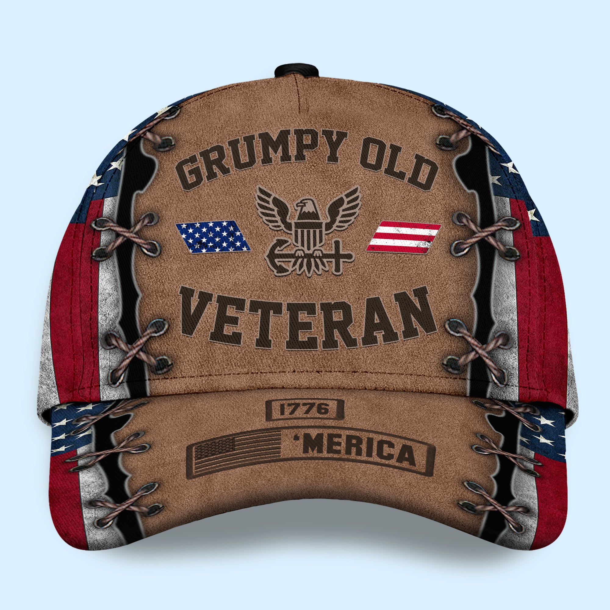 Veteran Custom Cap Grumpy Old Veteran Personalized Gift
