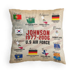 Veteran Custom Pillow Been There-Done That And Damn Proud Of it Personalized Gift