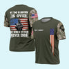 Veteran Custom Shirt My Time In Uniform Is Over But Being A Veteran Never Ends Personalized Gift