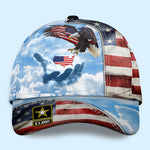 Veteran Custom Cap Eagle Personalized Gift