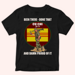 Vietnam Veteran Custom Shirt Been There Done That And Damn Proud Of IT Personalized Gift