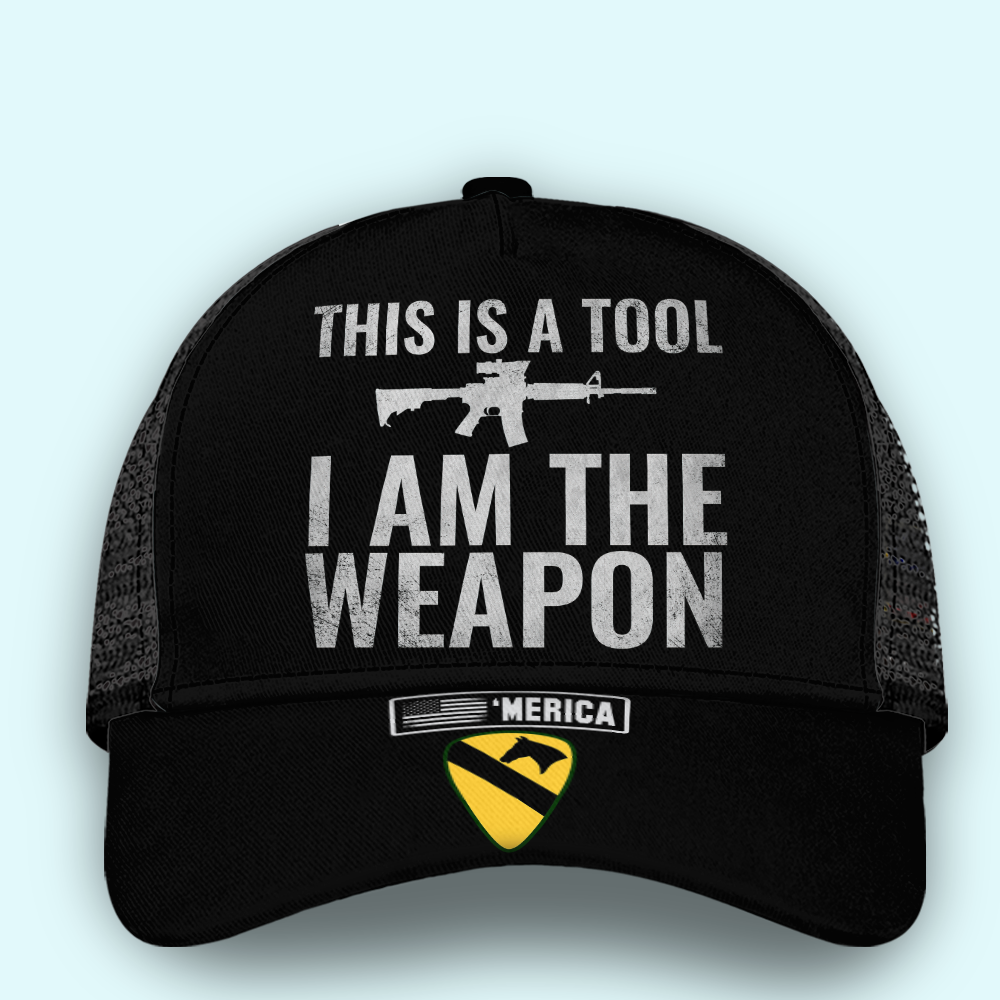 Veteran Custom Cap This Is A Tool I Am The Weapon Personalized Gift