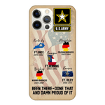 Veteran Custom Phone Case Military Base Been There Done That and Damn Proud Of It Personalized Gift