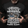 Veteran Custom Shirt Don&#39;t Mess With My Daughter Personalized Gift