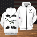 AirBonre Veteran Custom All Over Printed Shirt Heroes Don't Wear Capes They Wear Jump Wings Personalized Gift