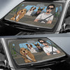 Dog Custom Sunshade Man And Dog Personalized Gift