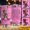 Breast Cancer Custom Tumbler She&#39;s A Warrior She&#39;s You Personalized Gift