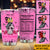 Breast Cancer Custom Tumbler Fighter Nutrition Facts Personalized Gift Pink Ribbon