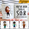 Coworker Custom Mug You&#39;ve Been Such A SOB Super Outstanding Boss Funny Personalized Gift For Boss