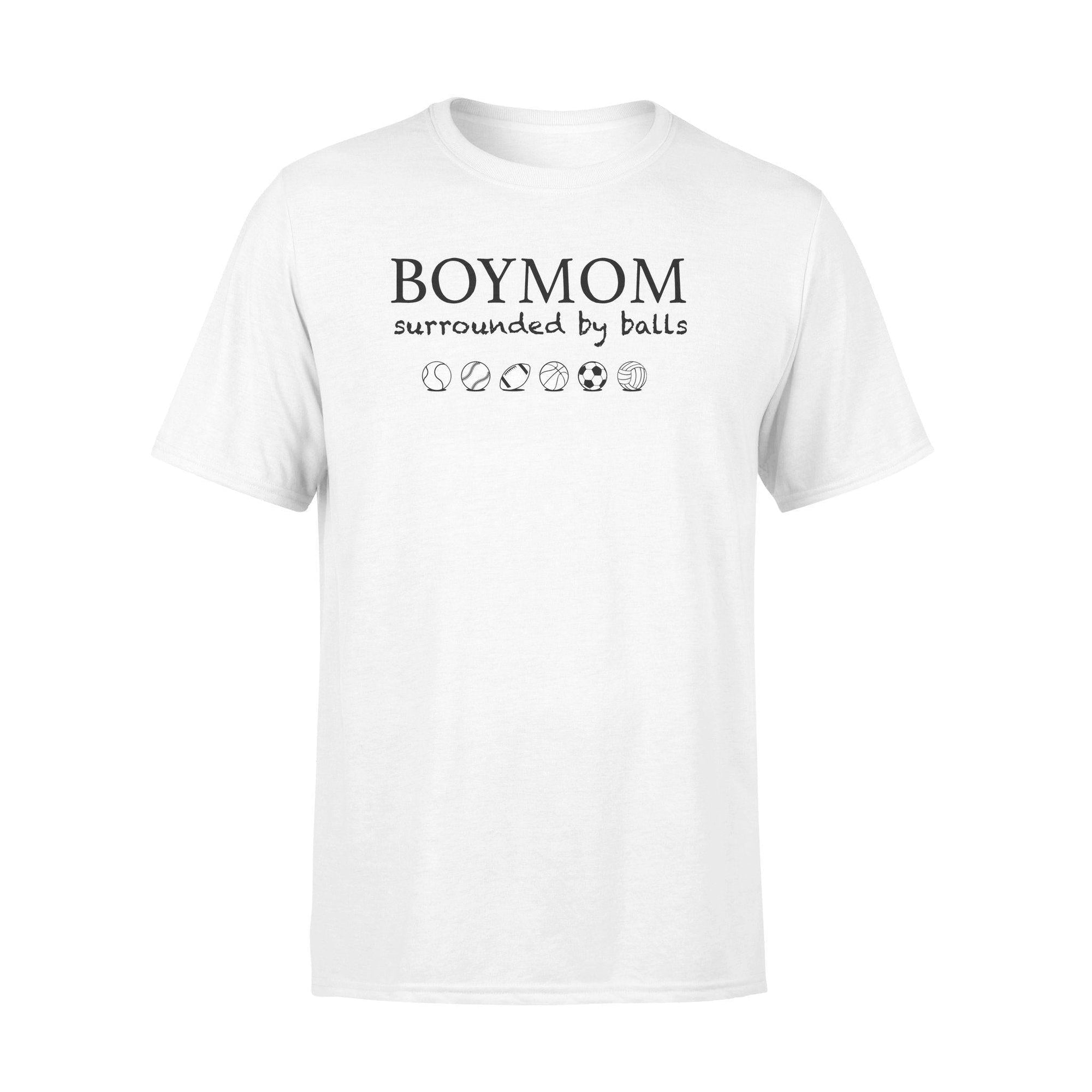 Mom Boy Mom Surrounded By Balls - Standard T-shirt - PERSONAL84