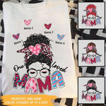 Mom Custom T Shirt One Loved Mama Personalized Gift - PERSONAL84