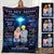 Mother Custom Blanket To My Mom I'm So Grateful God Choose You Mother's Day Personalized Gift - PERSONAL84