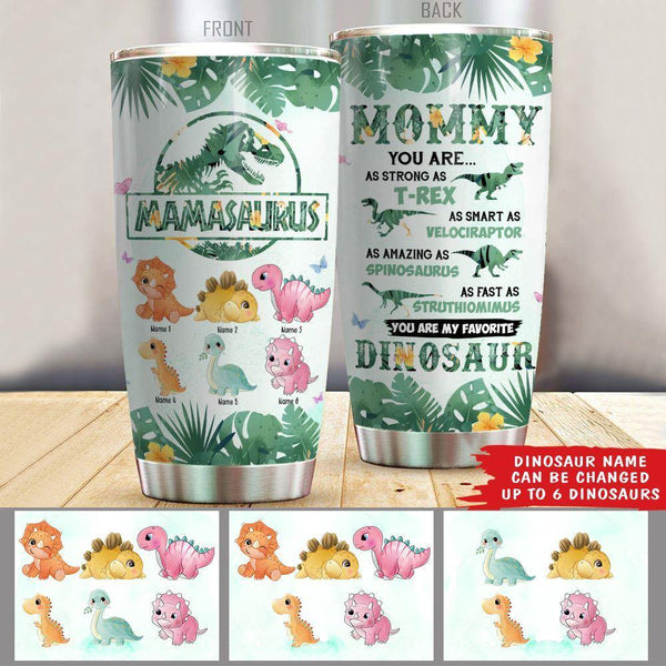 Mamasaurus Shimmer Tumbler, Leopard Print Mom Tumbler, Mother's Day Tu – DM  Crafting By Dulce