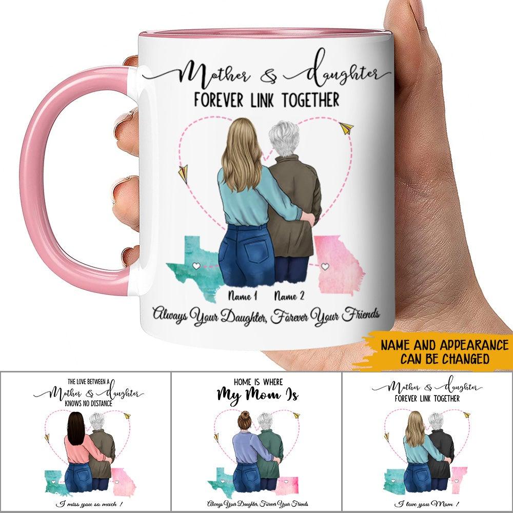 Girl Mom- Mother daughter' Mug