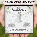 Mother Of The Bride Custom Alluring Beauty Necklace Best Friend For Life Personalized Gift From Bride - PERSONAL84