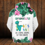 Mother's Day Custom All Over Print Shirt Mamasaurus Like A Normal Mama More Rawr-some Personalized Gift - PERSONAL84