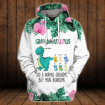 Mother's Day Custom All Over Print Shirt Mamasaurus Like A Normal Mama More Rawr-some Personalized Gift - PERSONAL84