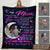 Mother's Day Custom Blanket To My Mom You Are The World Love You To The Moon And Back Personalized Gift - PERSONAL84