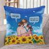 Mother&#39;s Day Custom Pillow I Love You More The End I Win Daughter Personalized Gift - PERSONAL84