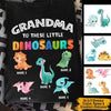 Mother&#39;s Day Dinosaurs Custom T Shirt Grandma To Theses Little Dinosaurs Personalized Gift - PERSONAL84