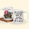 Couple Custom Mug After Years I Still Just Want To Touch Your Butt Funny Naughty Personalized Gift For Her