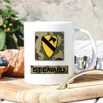 Veteran Custom Mug Division And Rank Personalized Gift