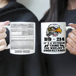 Veteran Custom Mug DD-214 It's A Veteran Thing You Wouldn't Understand Personalized Gift